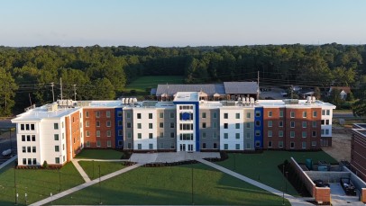 KWK Architects/Jenkins Peer-Designed Residence Hall at Fayetteville State University Completed
