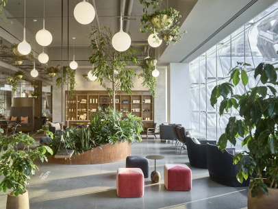 Biophilic Elements Alive and Well in Higher Education Design