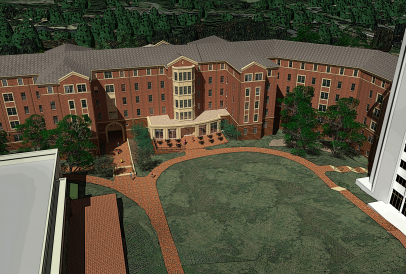 Construction Begins on University of North Carolina at Charlotte’s New Residence Hall Designed by KWK Architects